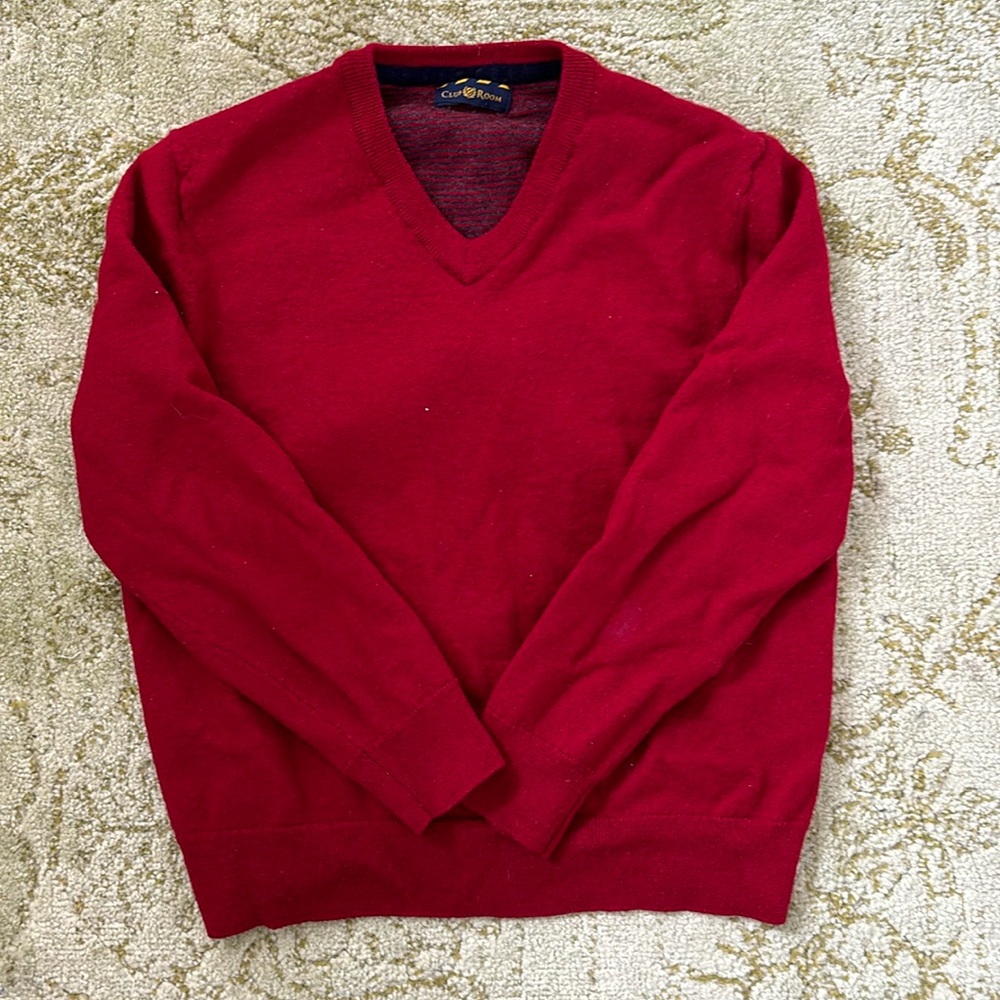 Preppy Red Sweater
